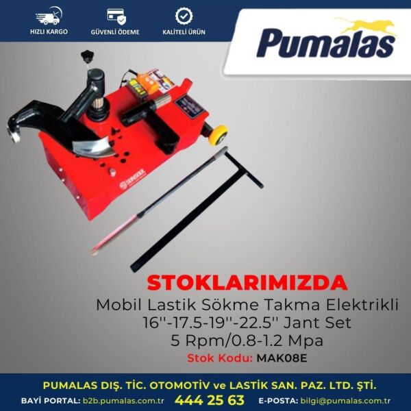 Mobil Lastik Sökme Takma Elektrikli