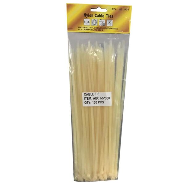 Plastik Kelepçe/Kablo Bağı Kısa (100 Adet) 4.8X300 C