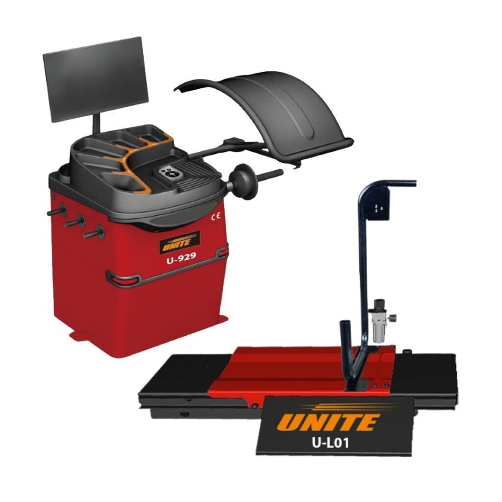 Unite U-929 LCD - Liftli Üst Performans Balans Makinesi 220V