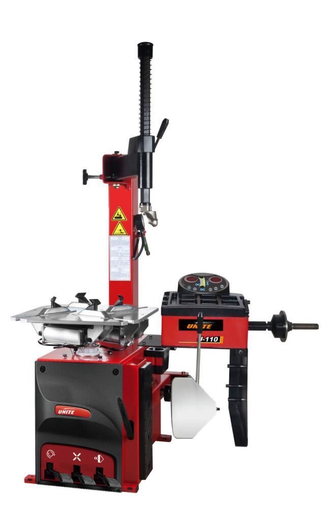 Unite U-2022M Yarı Otomatik Lastik Sökme Takma Makinesi + U-110 Balans Makinesi 12-24 220V