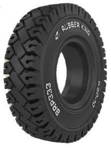 16X6-8 Premium Forklift Dolgu Lastiği Sekmanlı Rubber King 4.33R-8 (1668)