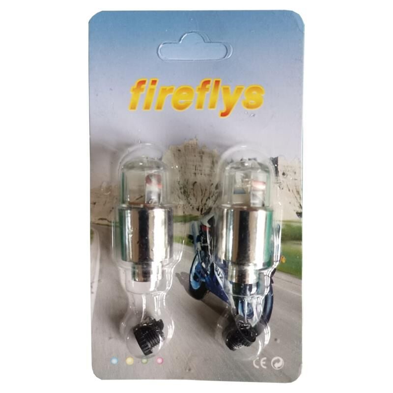Bisiklet Sibop Kapağı Led İşıklı Lvc-038 Beyaz 2 Li Set