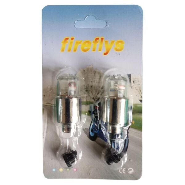 Bisiklet Sibop Kapağı Led İşıklı Lvc-038 Beyaz 2 Li Set