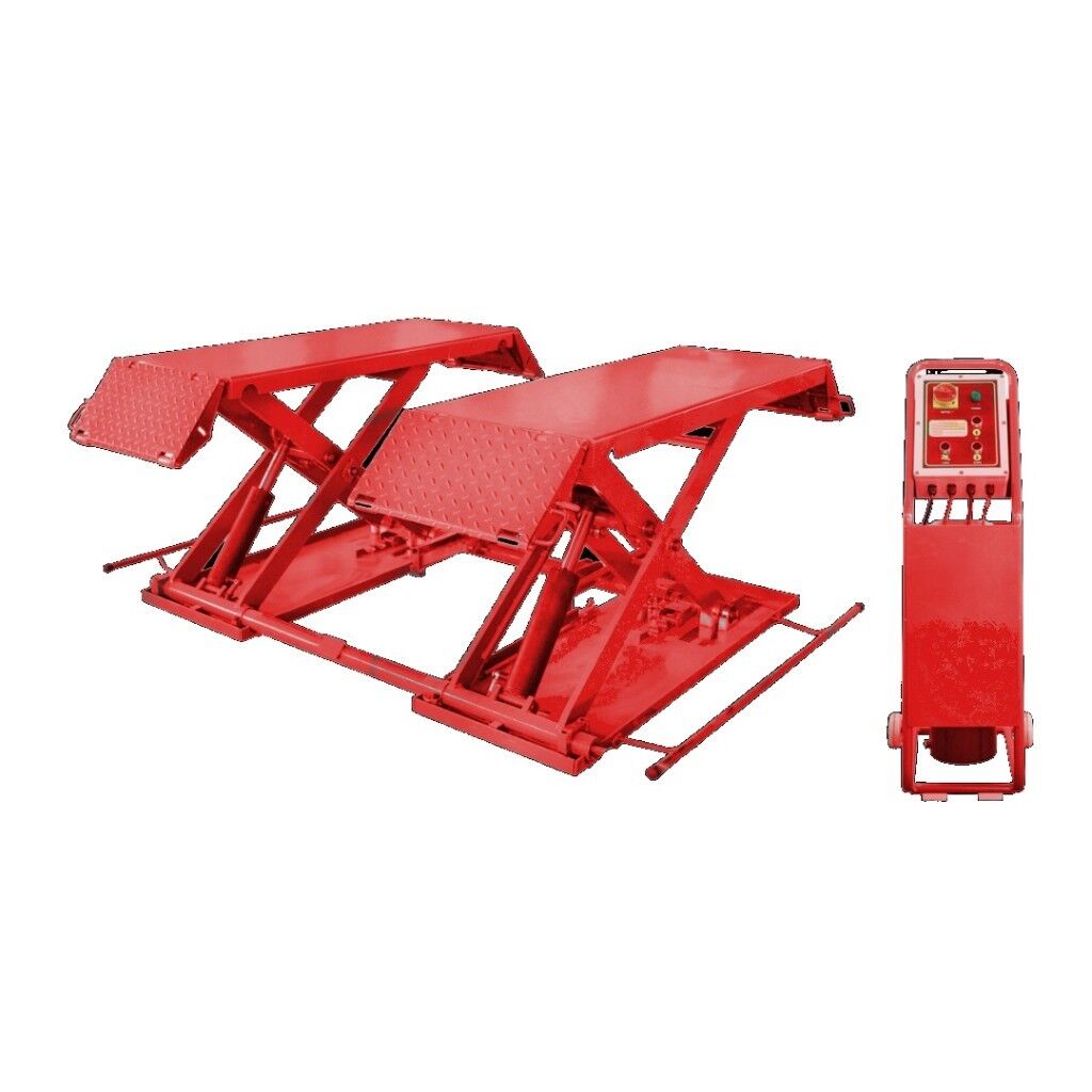 Unite Hidro Elektrikli-Kilit Makaslı Lift 960 mm 3Ton U-Z30M KIRMIZI